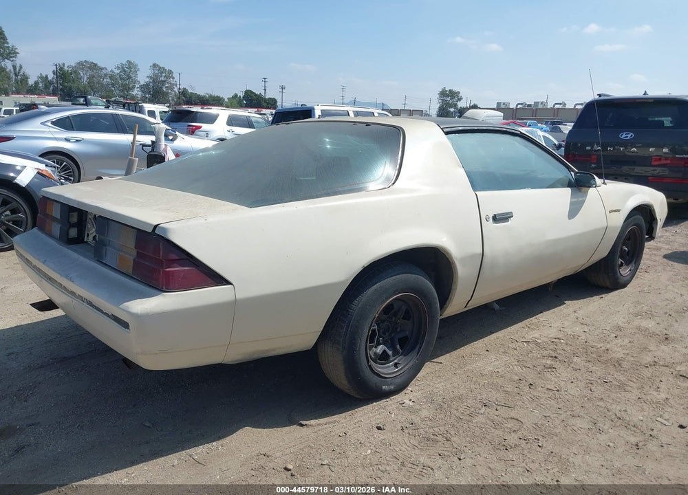 1984 CHEVROLET CAMARO VIN: 1G1AP87HXEL202305
