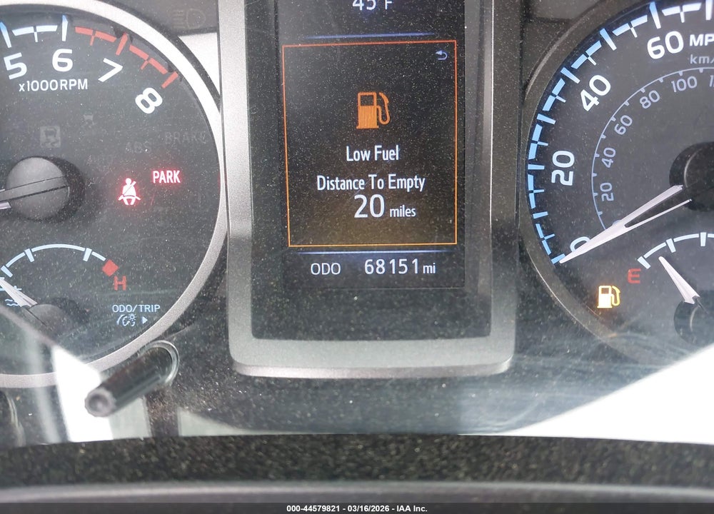 2020 TOYOTA TACOMA TRD SPORT VIN: 5TFCZ5AN8LX231184