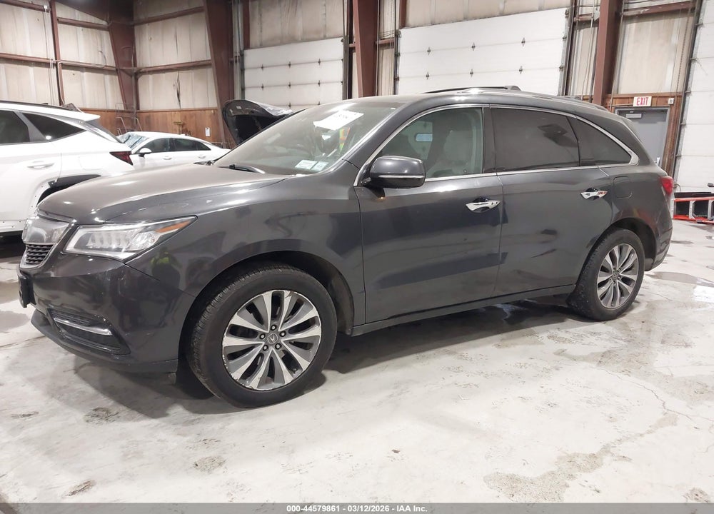 2015 ACURA MDX TECHNOLOGY PACKAGE VIN: 5FRYD4H44FB004163