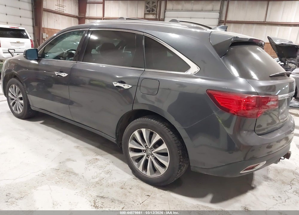 2015 ACURA MDX TECHNOLOGY PACKAGE VIN: 5FRYD4H44FB004163