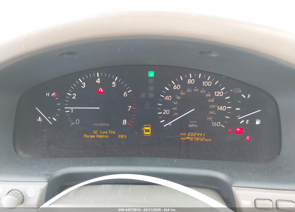 2004 LEXUS LS 430 VIN: JTHBN36F440164198
