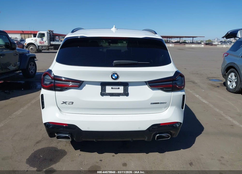 2022 BMW X3 SDRIVE30I VIN: 5UX43DP00N9K26868