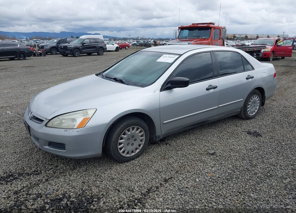 2007 HONDA ACCORD SDN VIN: 1HGCM56167A180041