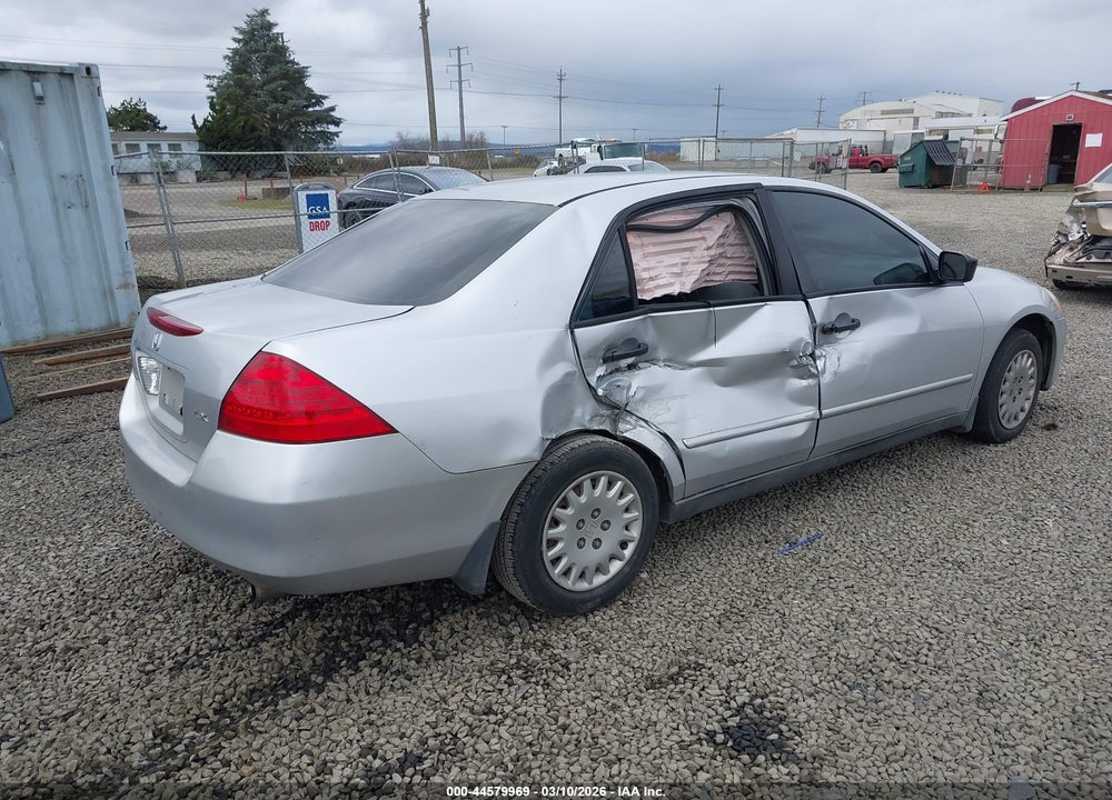 2007 HONDA ACCORD SDN VIN: 1HGCM56167A180041