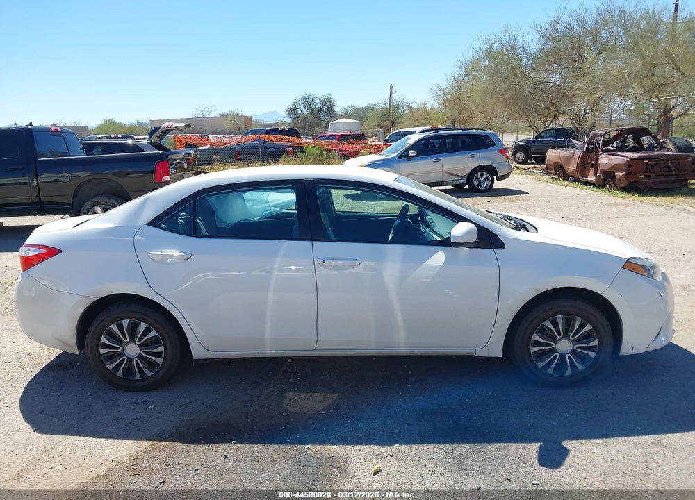 2014 TOYOTA COROLLA L VIN: 5YFBURHE5EP095489