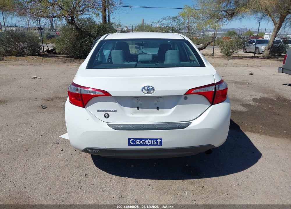 2014 TOYOTA COROLLA L VIN: 5YFBURHE5EP095489