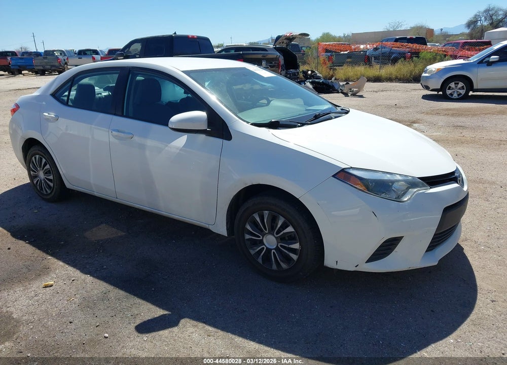 2014 TOYOTA COROLLA L VIN: 5YFBURHE5EP095489