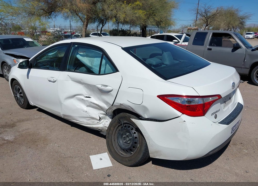 2014 TOYOTA COROLLA L VIN: 5YFBURHE5EP095489