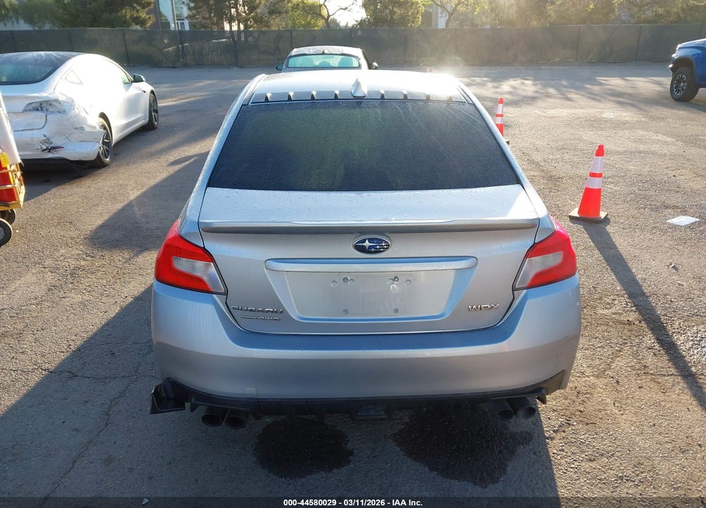 2015 SUBARU WRX PREMIUM VIN: JF1VA1D62F9837009