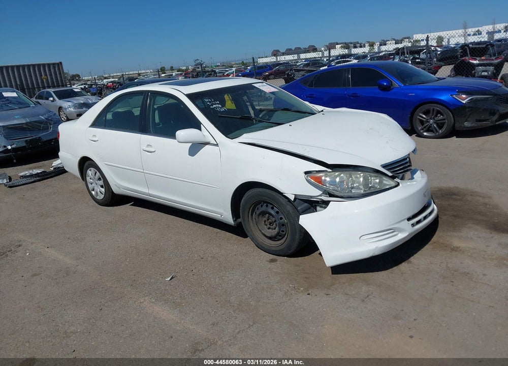 2005 TOYOTA CAMRY LE VIN: 4T1BE30K95U384529