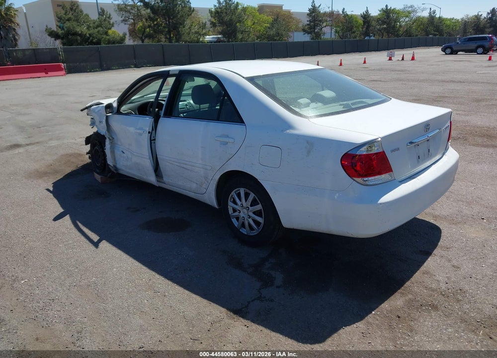 2005 TOYOTA CAMRY LE VIN: 4T1BE30K95U384529