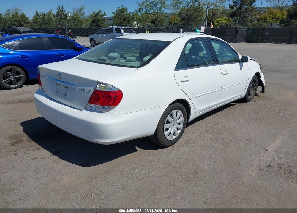2005 TOYOTA CAMRY LE VIN: 4T1BE30K95U384529