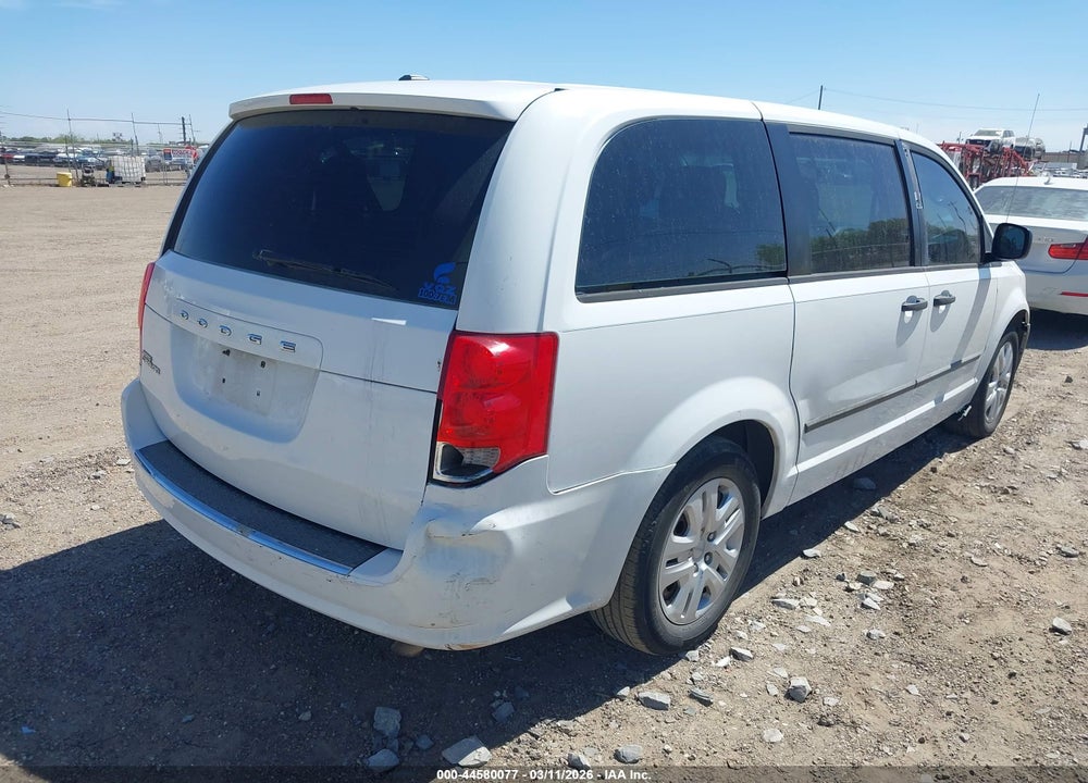 2014 DODGE GRAND CARAVAN AMERICAN VALUE PKG VIN: 2C4RDGBG7ER129574