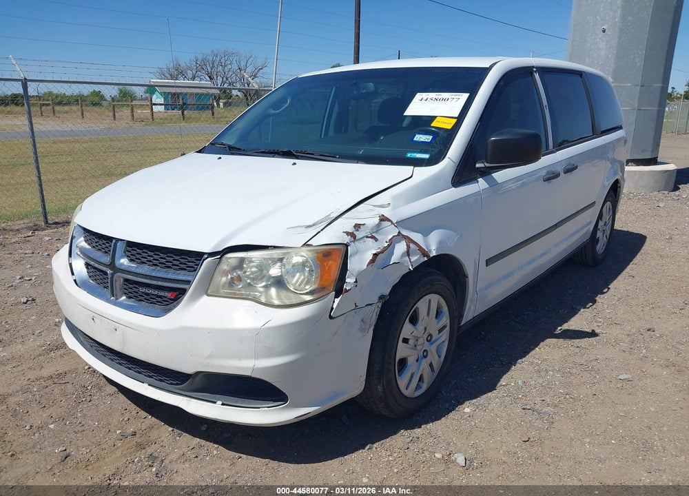 2014 DODGE GRAND CARAVAN AMERICAN VALUE PKG VIN: 2C4RDGBG7ER129574
