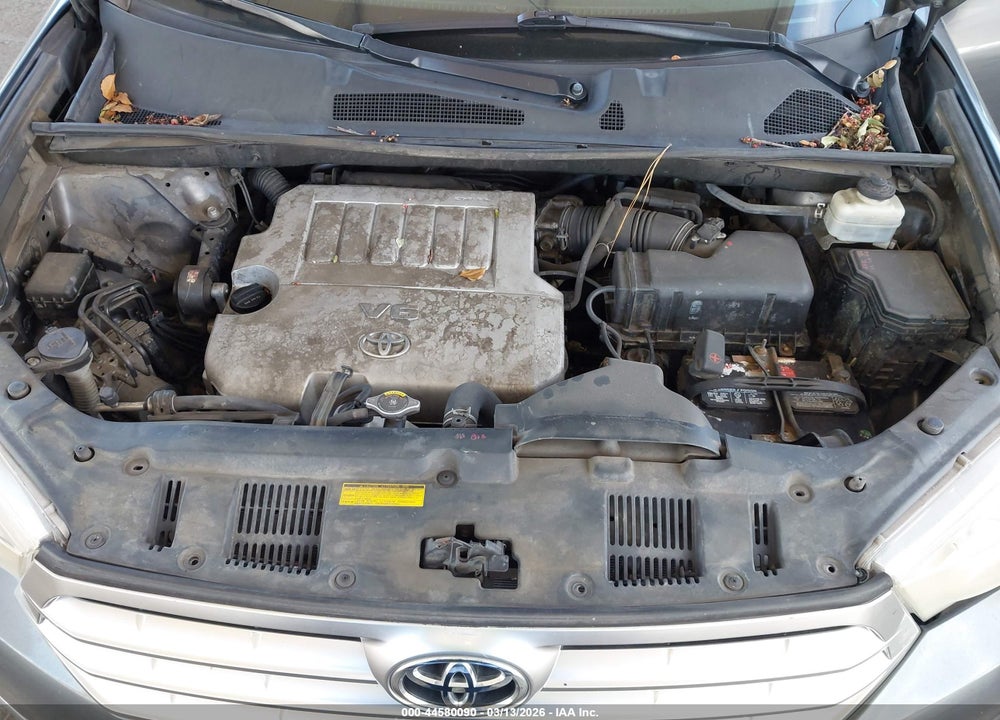 2012 TOYOTA HIGHLANDER BASE V6 VIN: 5TDZK3EH7CS061946