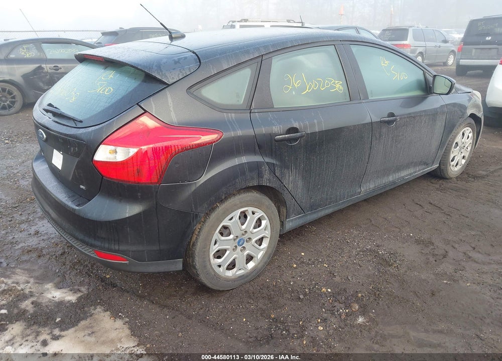 2012 FORD FOCUS SE VIN: 1FAHP3K2XCL164038