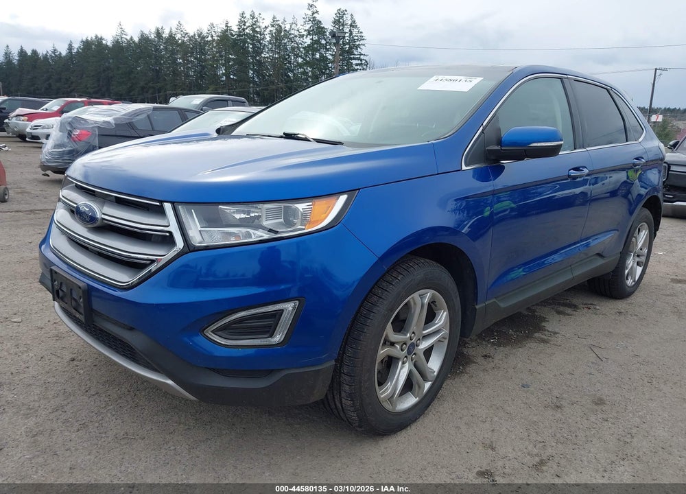 2018 FORD EDGE TITANIUM VIN: 2FMPK4K9XJBB41956
