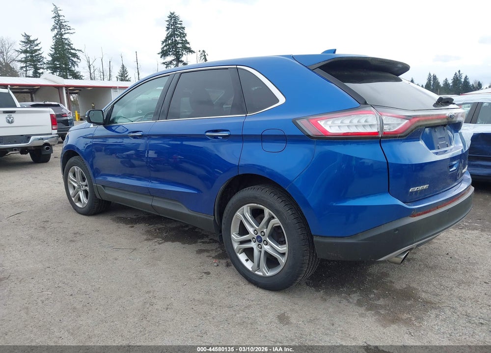 2018 FORD EDGE TITANIUM VIN: 2FMPK4K9XJBB41956