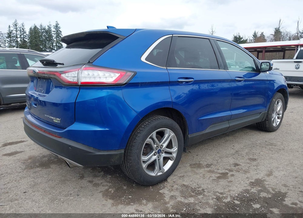 2018 FORD EDGE TITANIUM VIN: 2FMPK4K9XJBB41956