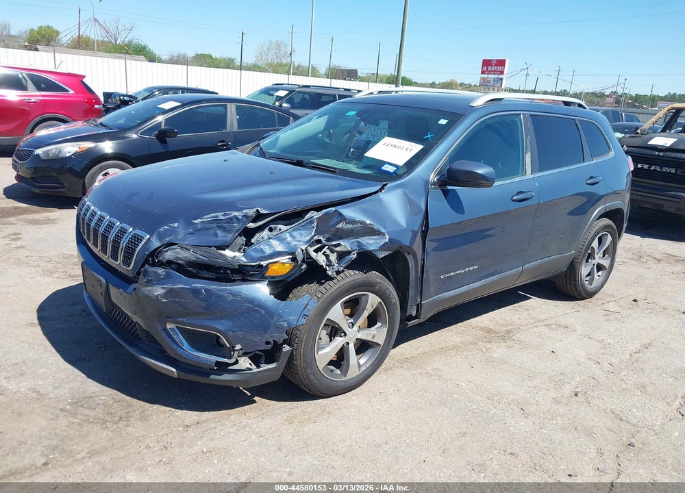 2019 JEEP CHEROKEE LIMITED 4X4 VIN: 1C4PJMDXXKD460580