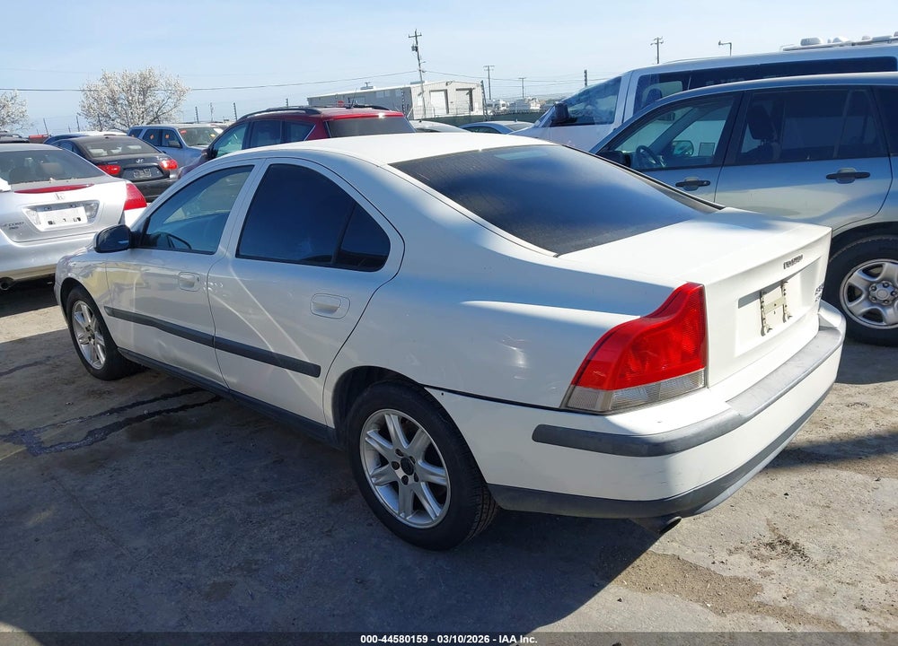 2001 VOLVO S60 2.4T VIN: YV1RS58D212018764