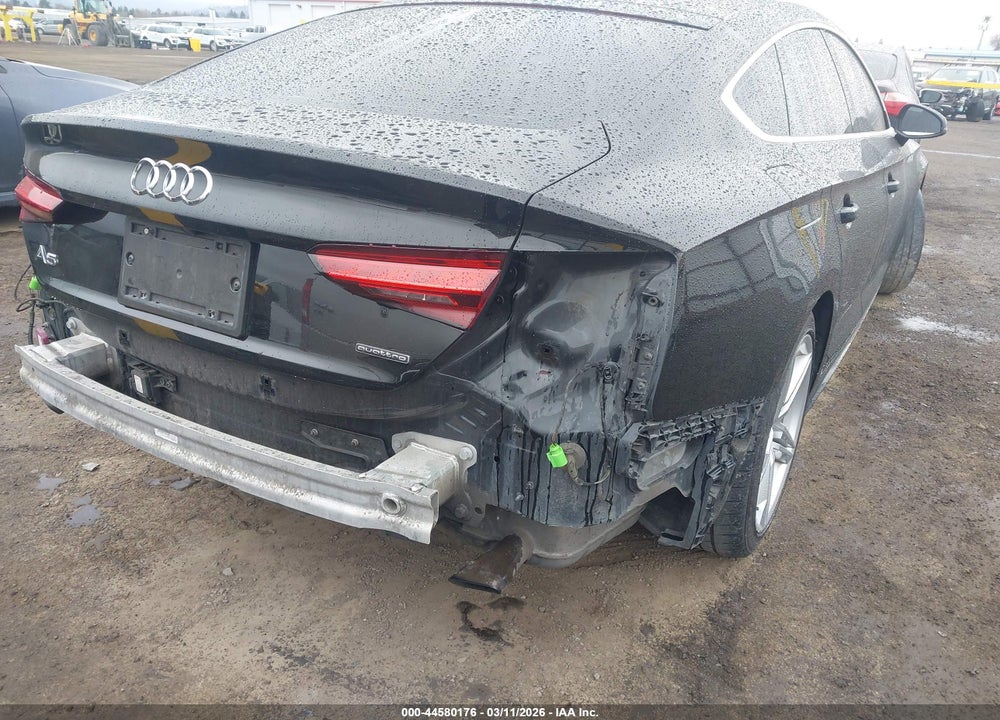2022 AUDI A5 SPORTBACK PREMIUM 45 TFSI S LINE QUATTRO S TRONIC VIN: WAUDACF52NA008988