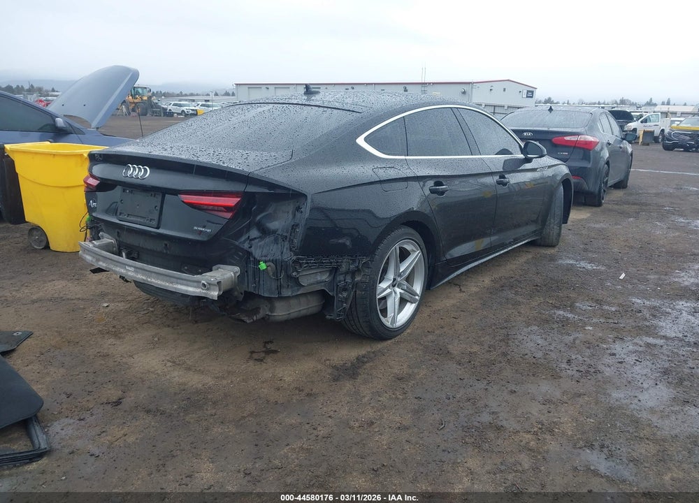 2022 AUDI A5 SPORTBACK PREMIUM 45 TFSI S LINE QUATTRO S TRONIC VIN: WAUDACF52NA008988