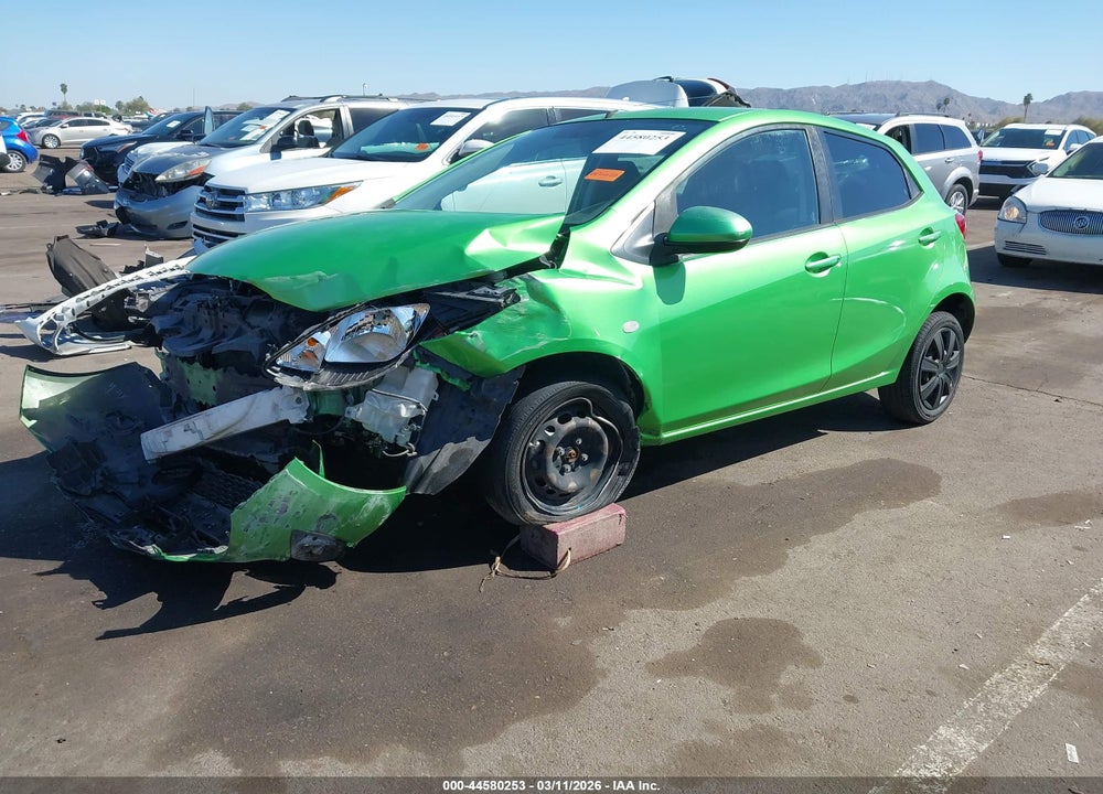 2012 MAZDA 2 SPORT VIN: JM1DE1KZ8C0151998