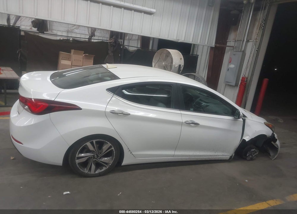 2014 HYUNDAI ELANTRA LIMITED VIN: 5NPDH4AE3EH510803