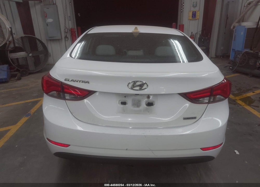 2014 HYUNDAI ELANTRA LIMITED VIN: 5NPDH4AE3EH510803
