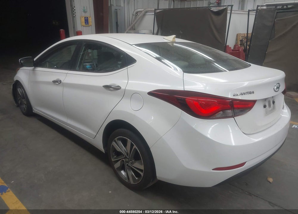 2014 HYUNDAI ELANTRA LIMITED VIN: 5NPDH4AE3EH510803