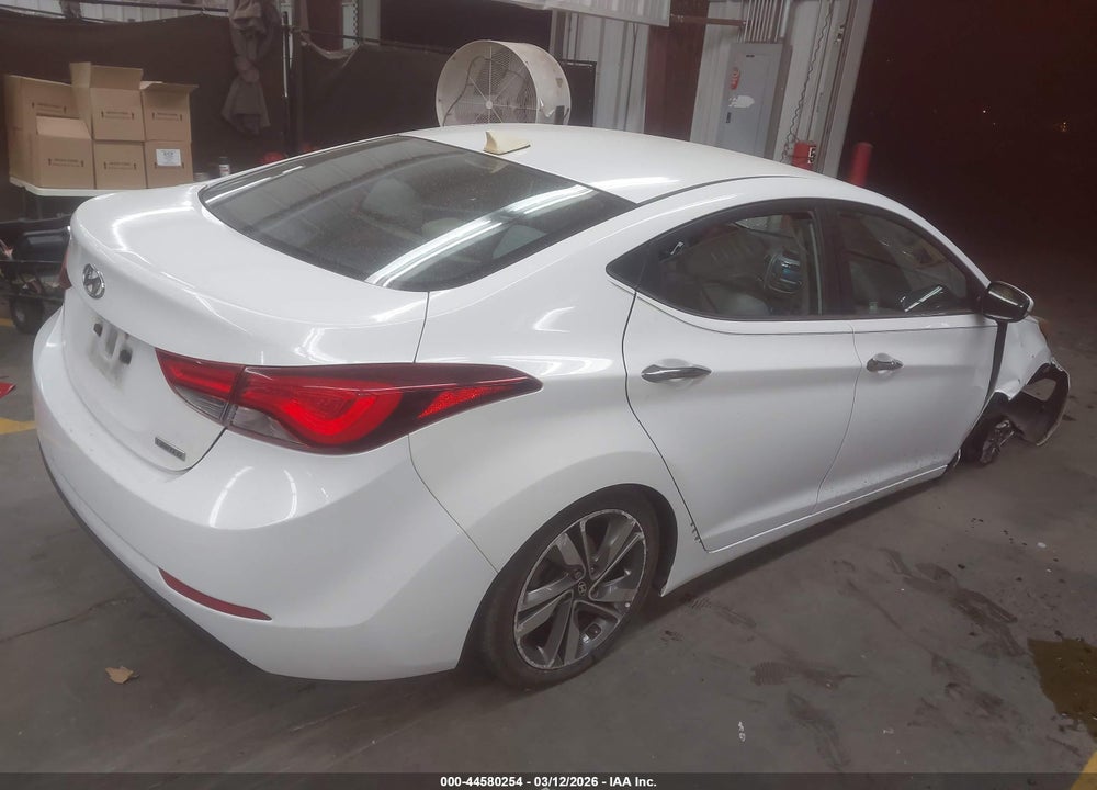 2014 HYUNDAI ELANTRA LIMITED VIN: 5NPDH4AE3EH510803