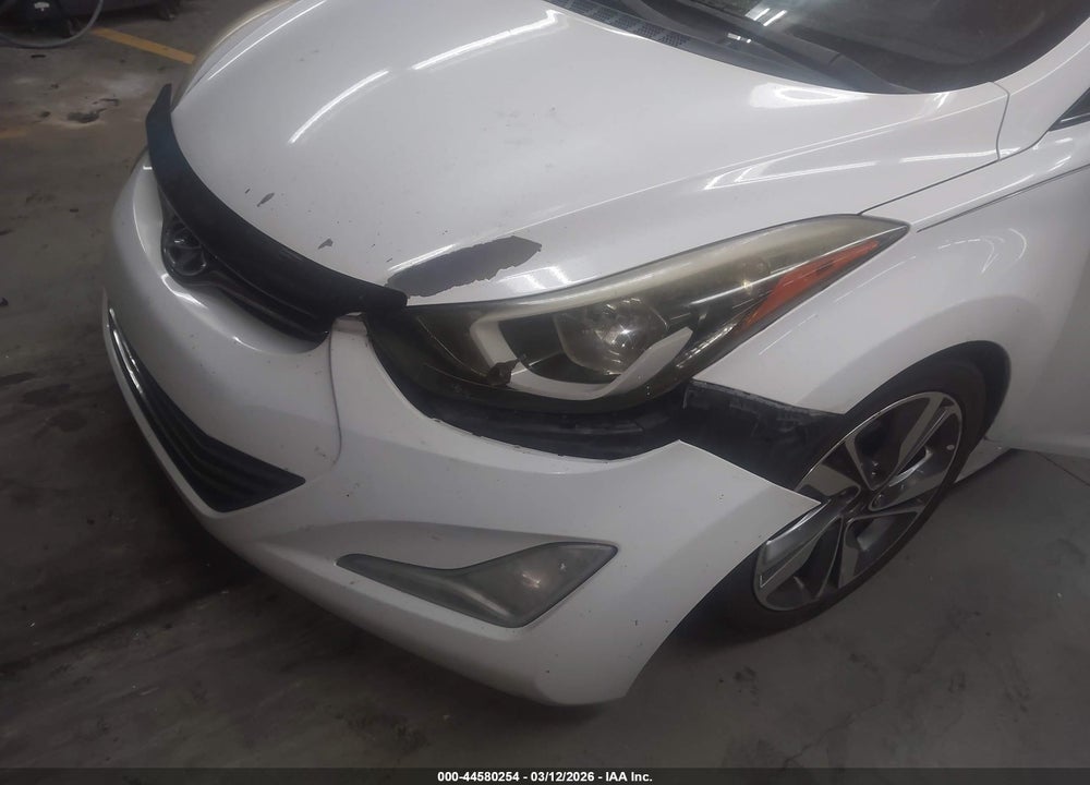 2014 HYUNDAI ELANTRA LIMITED VIN: 5NPDH4AE3EH510803