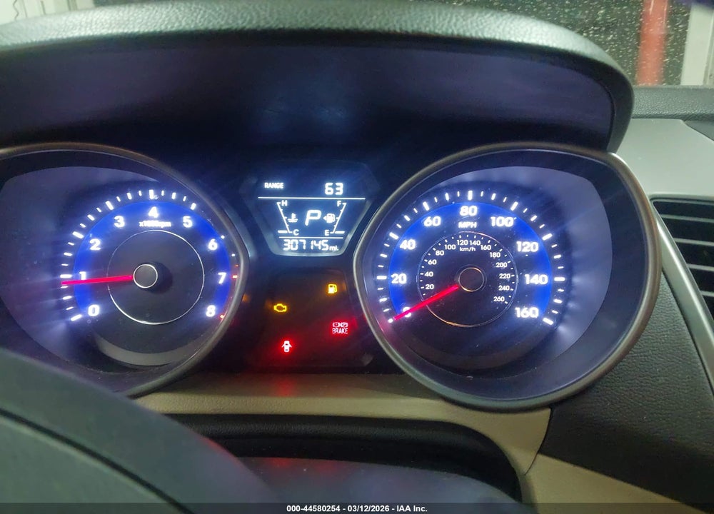 2014 HYUNDAI ELANTRA LIMITED VIN: 5NPDH4AE3EH510803