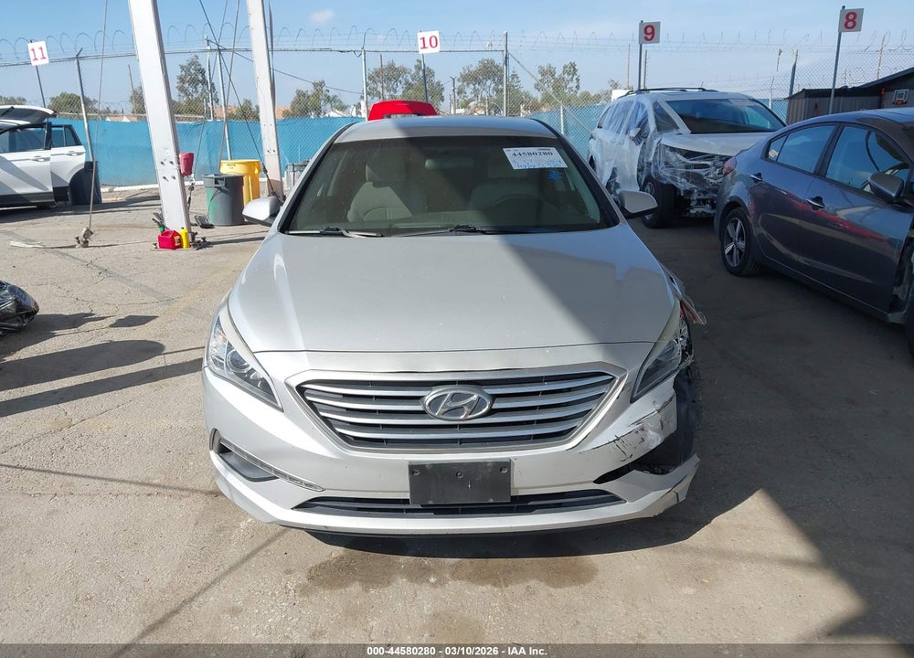 2015 HYUNDAI SONATA SE VIN: 5NPE24AF7FH153349