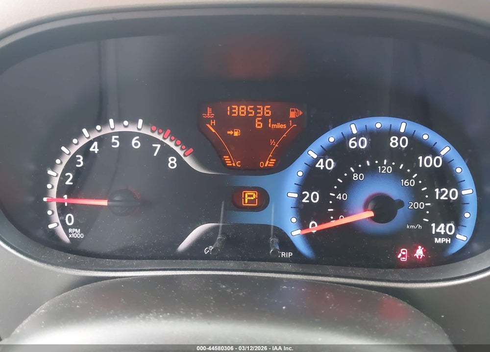 2012 NISSAN CUBE 1.8 S VIN: JN8AZ2KR1CT254342