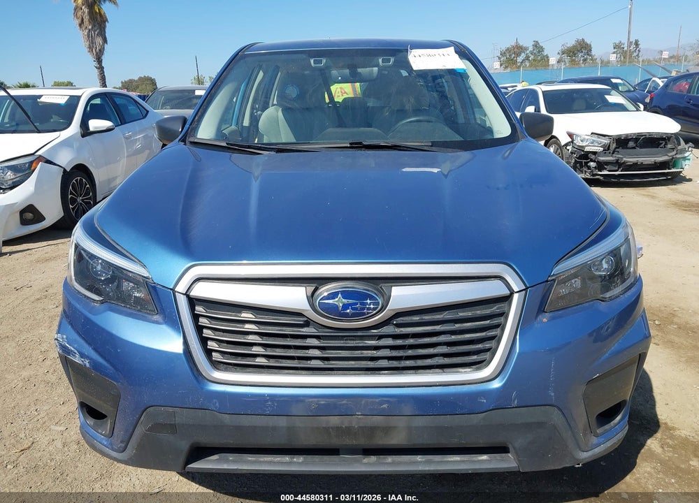 2021 SUBARU FORESTER VIN: JF2SKAAC3MH400404