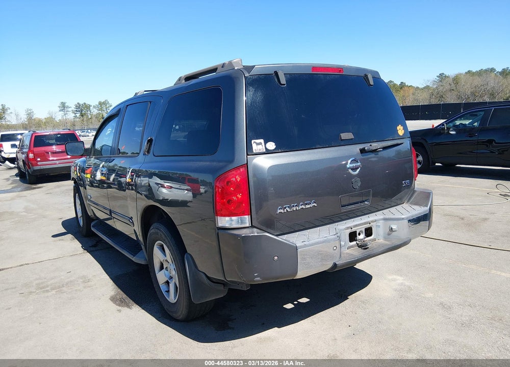 2007 NISSAN ARMADA SE VIN: 5N1BA08A87N708041