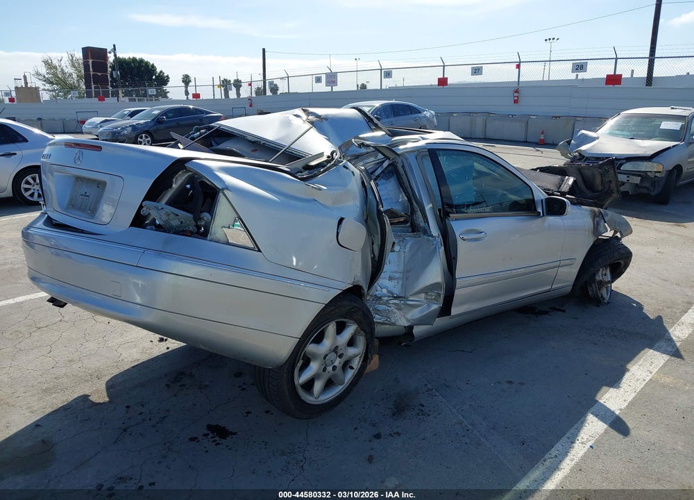 2003 MERCEDES-BENZ C 240 VIN: WDBRF61J43F351705