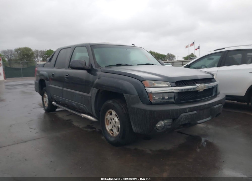2003 CHEVROLET AVALANCHE 1500 VIN: 3GNEK13T23G190631