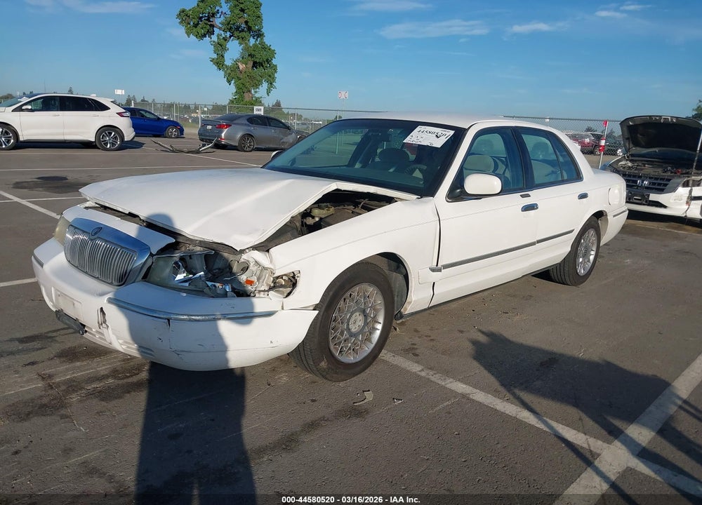 2001 MERCURY GRAND MARQUIS GS VIN: 2MEFM74WX1X634455