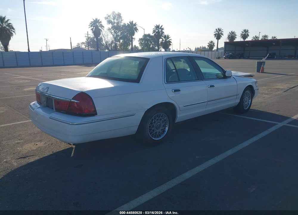 2001 MERCURY GRAND MARQUIS GS VIN: 2MEFM74WX1X634455