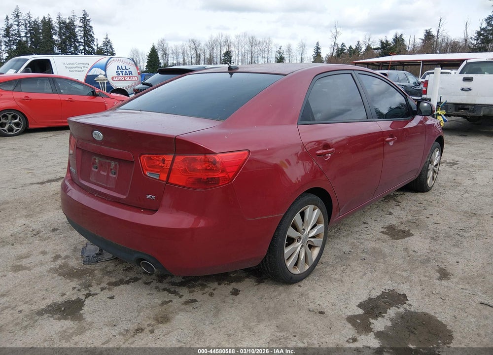 2012 KIA FORTE SX VIN: KNAFW4A32C5531634