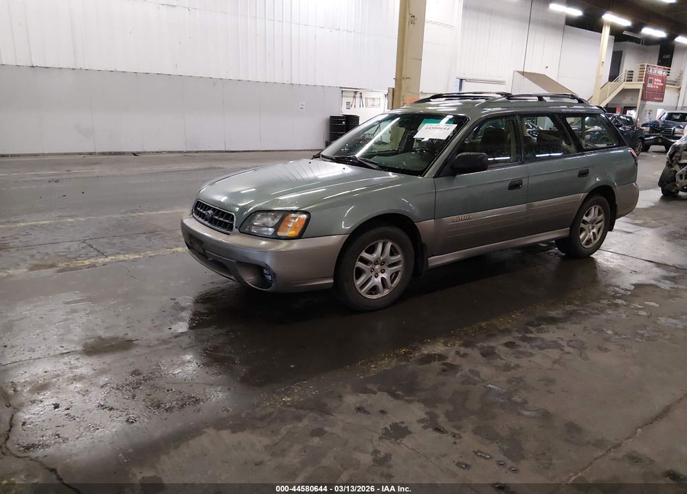 2003 SUBARU OUTBACK VIN: 4S3BH675437613773