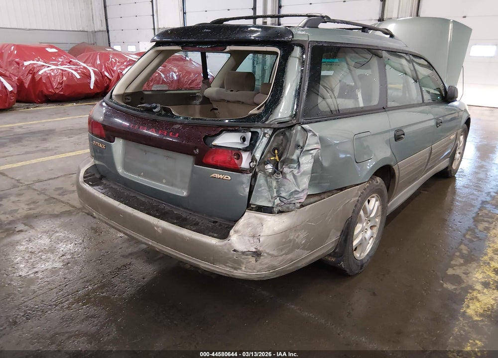 2003 SUBARU OUTBACK VIN: 4S3BH675437613773