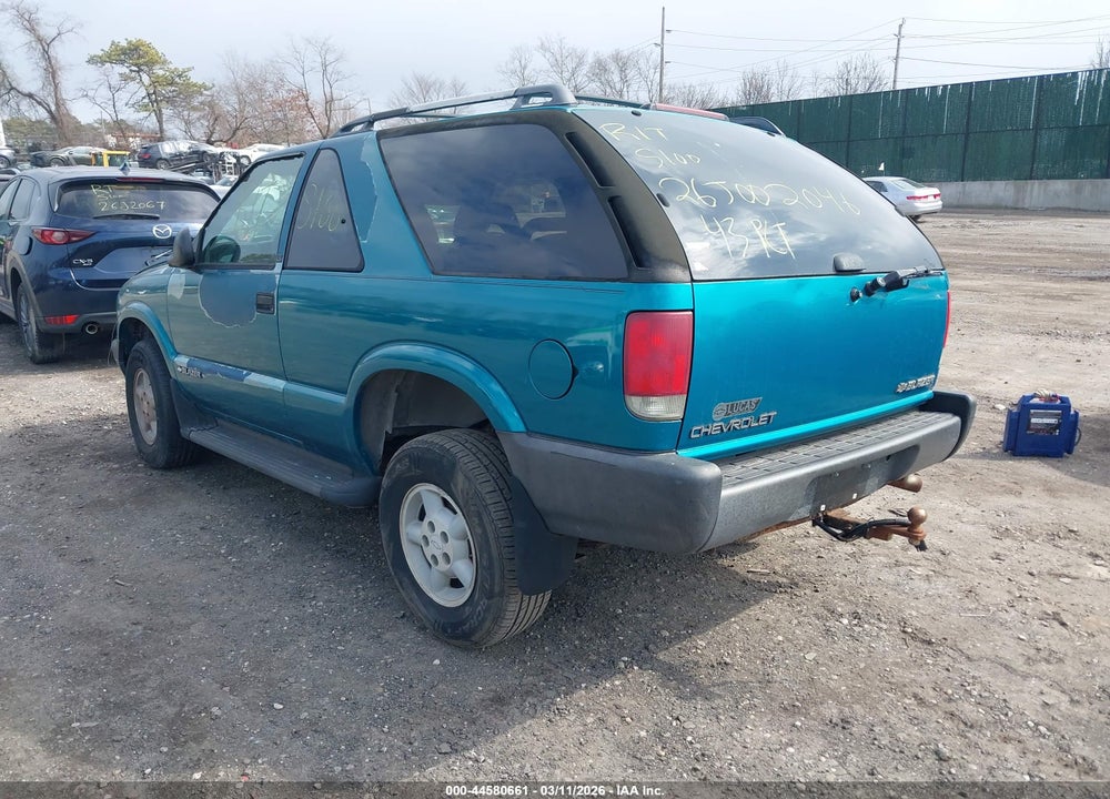 1995 CHEVROLET BLAZER VIN: 1GNCT18WXS2146262