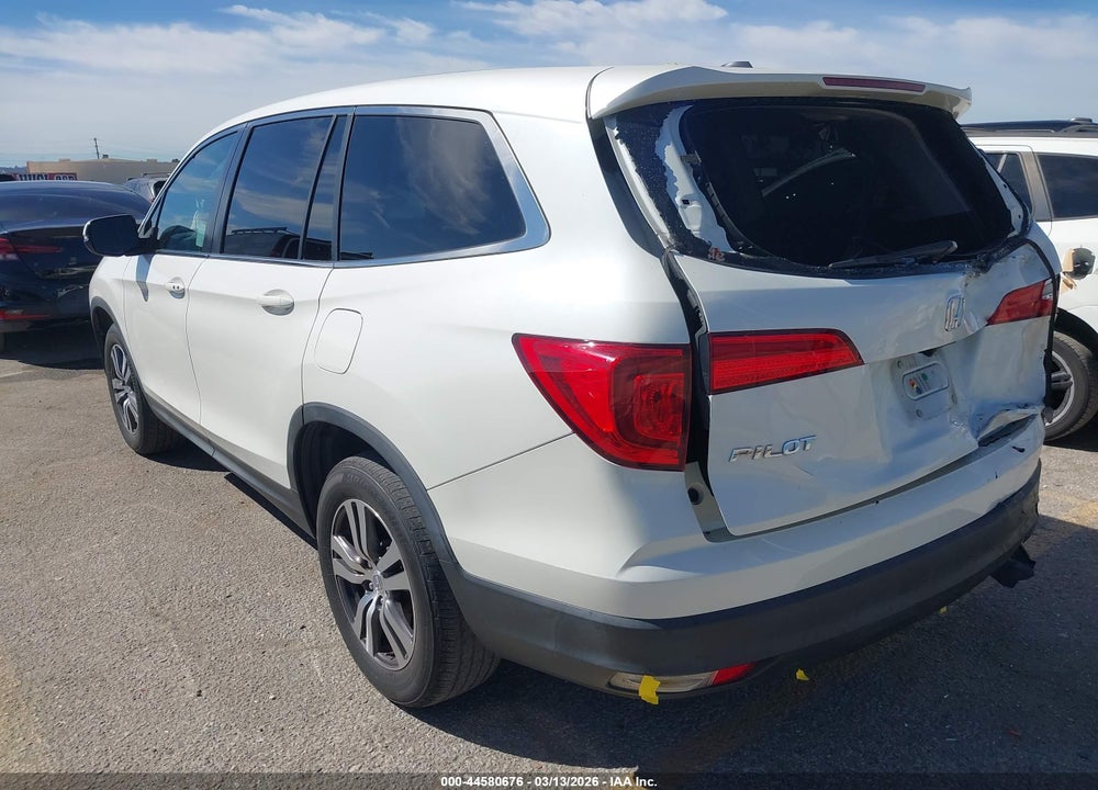 2017 HONDA PILOT EX VIN: 5FNYF5H43HB018446