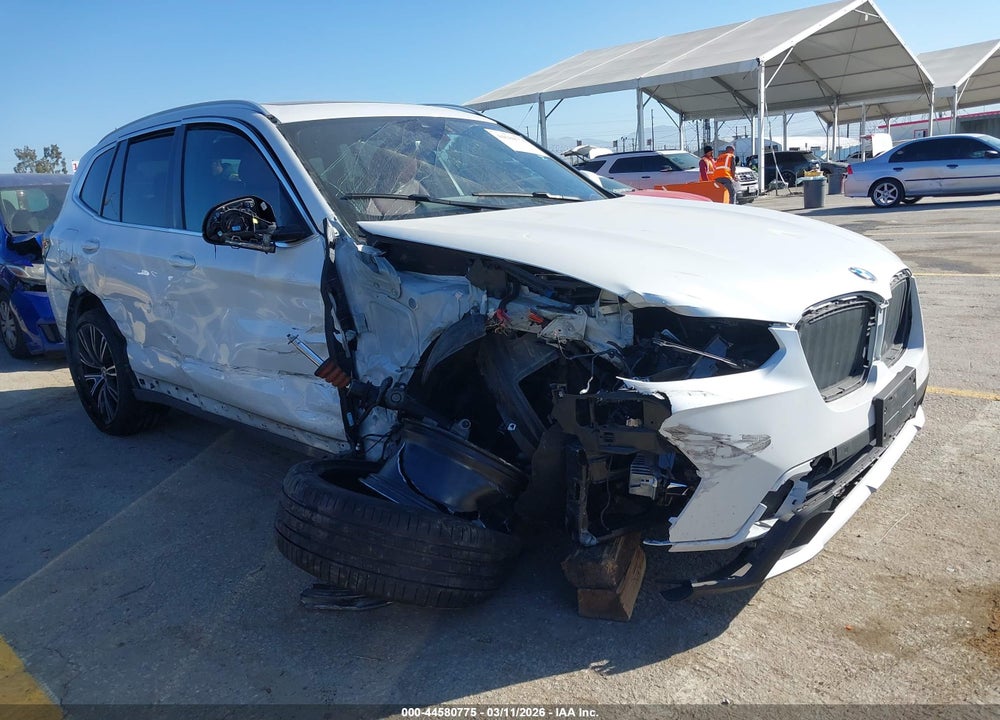 2022 BMW X3 XDRIVE30I VIN: 5UX53DP00N9K47949