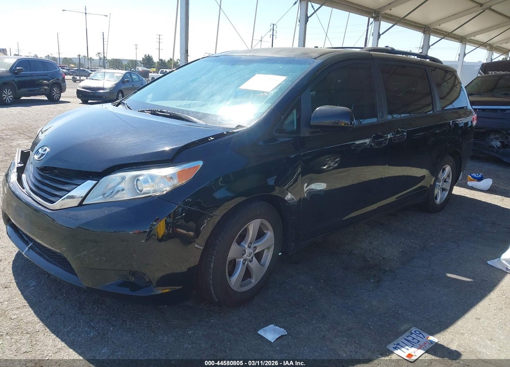 2011 TOYOTA SIENNA LE V6 VIN: 5TDKK3DC7BS025244
