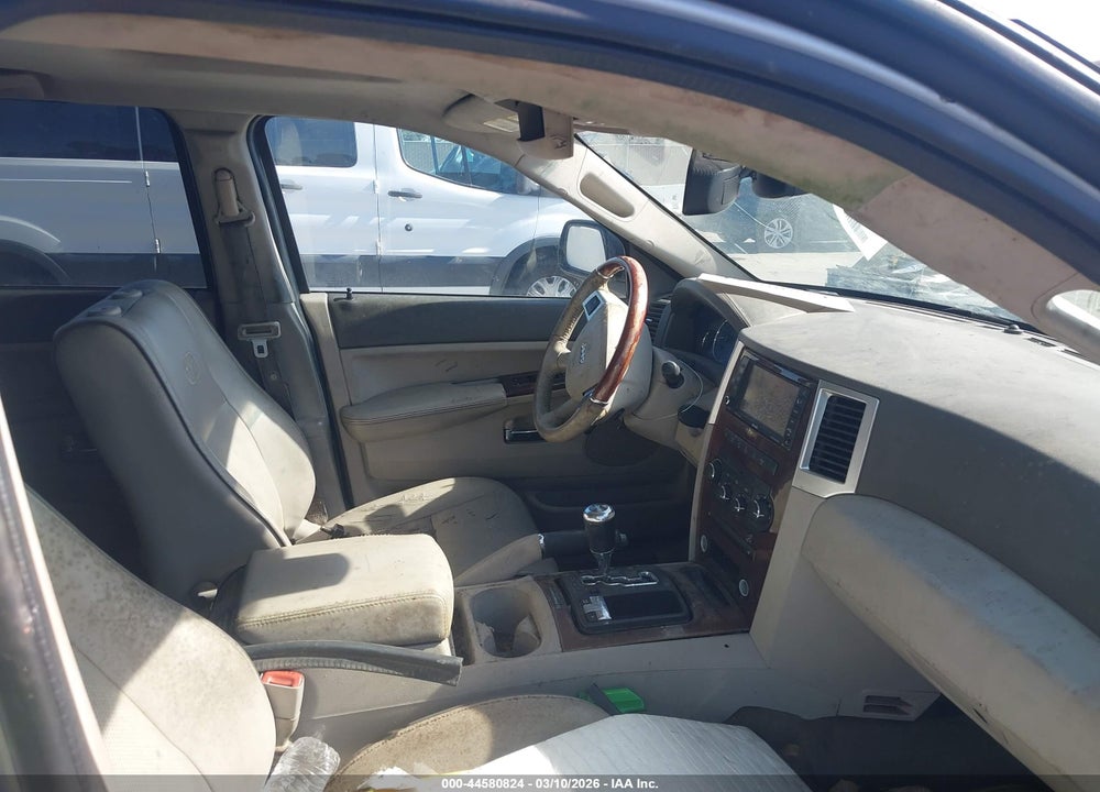 2009 JEEP GRAND CHEROKEE OVERLAND VIN: 1J8HR68T49C549893